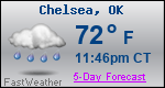 Weather Forecast for Chelsea, OK