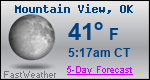 Weather Forecast for Mountain View, OK