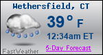 Weather Forecast for Wethersfield, CT