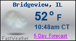 Weather Forecast for Bridgeview, IL