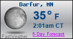 Weather Forecast for Darfur, MN