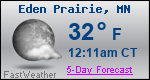 Weather Forecast for Eden Prairie, MN