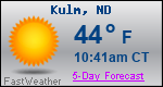 Weather Forecast for Kulm, ND