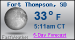 Weather Forecast for Fort Thompson, SD
