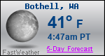 Weather Forecast for Bothell, WA