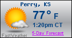 Weather Forecast for Perry, KS