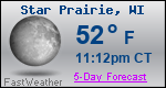 Weather Forecast for Star Prairie, WI