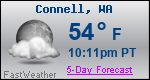 Weather Forecast for Connell, WA