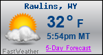 Weather Forecast for Rawlins, WY