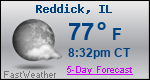 Weather Forecast for Reddick, IL
