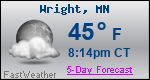 Weather Forecast for Wright, MN