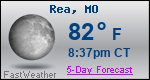 Weather Forecast for Rea, MO