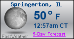 Weather Forecast for Springerton, IL