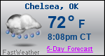 Weather Forecast for Chelsea, OK
