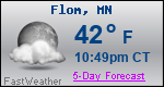 Weather Forecast for Flom, MN