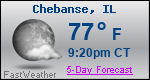 Weather Forecast for Chebanse, IL
