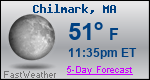 Weather Forecast for Chilmark, MA