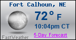 Weather Forecast for Fort Calhoun, NE