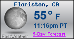 Weather Forecast for Floriston, CA