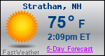 Weather Forecast for Stratham, NH