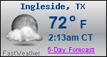 Weather Forecast for Ingleside, TX