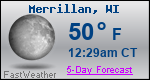 Weather Forecast for Merrillan, WI
