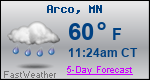 Weather Forecast for Arco, MN
