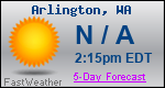 Weather Forecast for Arlington, WA