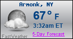 Weather Forecast for Armonk, NY