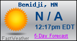 Weather Forecast for Bemidji, MN