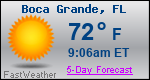 Weather Forecast for Boca Grande, FL