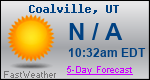Weather Forecast for Coalville, UT