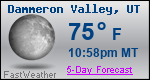 Weather Forecast for Dammeron Valley, UT