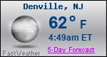 Weather Forecast for Denville, NJ