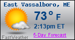 Weather Forecast for East Vassalboro, ME