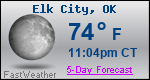 Weather Forecast for Elk City, OK