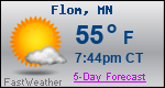 Weather Forecast for Flom, MN