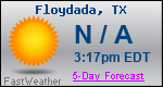 Weather Forecast for Floydada, TX