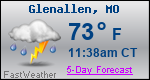 Weather Forecast for Glenallen, MO