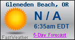 Weather Forecast for Gleneden Beach, OR
