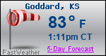 Weather Forecast for Goddard, KS