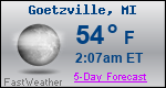 Weather Forecast for Goetzville, MI