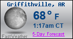 Weather Forecast for Griffithville, AR