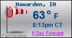 Weather Forecast for Hawarden, IA