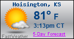 Weather Forecast for Hoisington, KS
