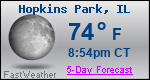 Weather Forecast for Hopkins Park, IL