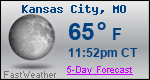 Weather Forecast for Kansas City, MO