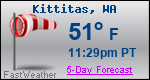 Weather Forecast for Kittitas, WA
