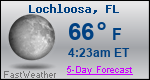 Weather Forecast for Lochloosa, FL