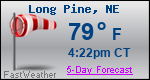 Weather Forecast for Long Pine, NE